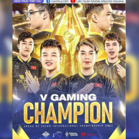 AOV: V Gaming Berhasil Raih Gelar Juara AIC 2022
